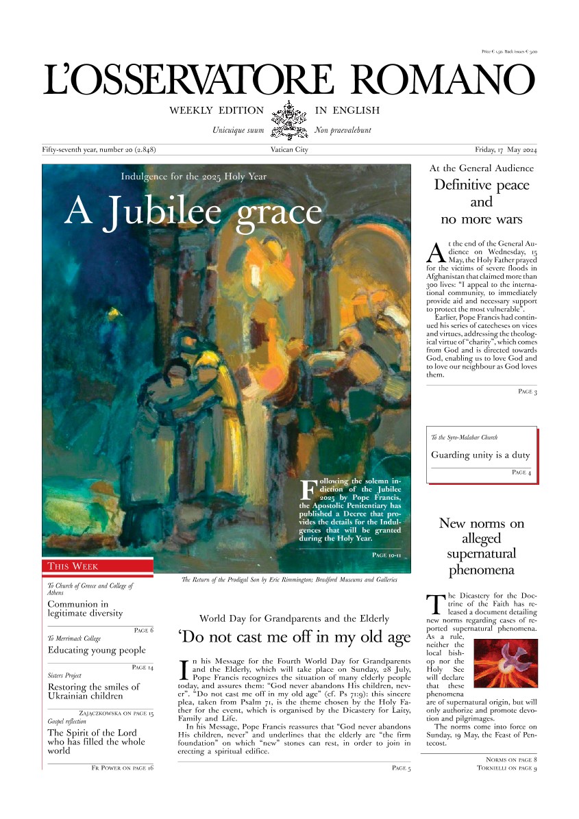 Weekly edition in English