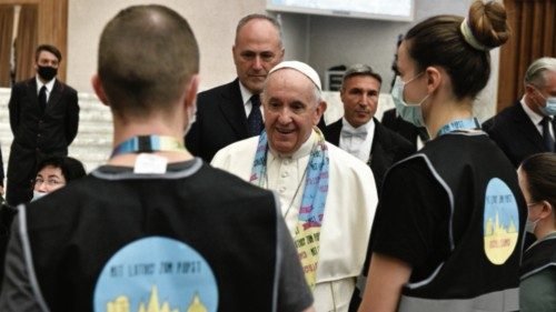  Papst begrüßt ökumenische Rompilger  TED-043
