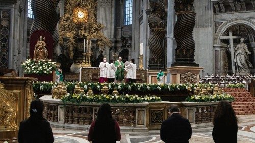 SS Francesco Basilica Vaticana - Santa Messa celebrata dal Santo Padre Francesco in occasione della ...