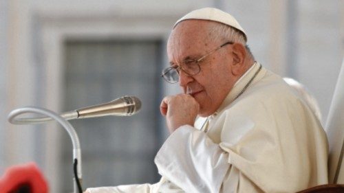  Papst verfolgt mit Sorge Konflikt in Israel und Palästina  TED-042