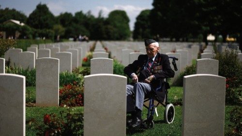 British veteran Bernard Morgan, 100, looks on at Bayeux cemetery, on the day of commemorative events ... British veteran Bernard Morgan, 100, looks on at Bayeux cemetery, on the day of commemorative events ...