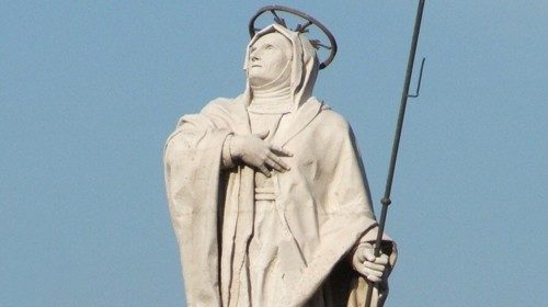 The statue of St Angela Merici in Desenzano del Garda, work by Gelfino Calegari, 1772 The statue of St Angela Merici in Desenzano del Garda, work by Gelfino Calegari, 1772