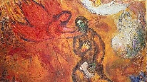 “The Prophet Isaiah”, by Marc Chagall