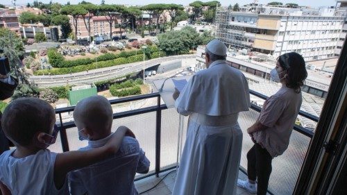 SS. Francesco - Policlinico A. Gemelli - Angelus Domini 11-07-2021 SS. Francesco - Policlinico A. Gemelli - Angelus Domini 11-07-2021