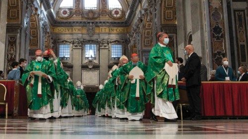 SS. Francesco - Basilica Vaticana - Santa Messa per l'inizio del cammino sinodale - 10-10-2021