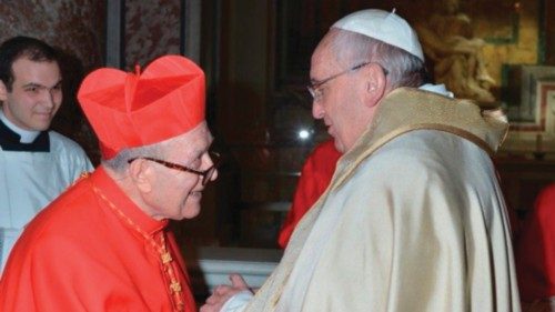 Pope expresses condolences upon death of Cardinal Luigi de Magistris ING-007 Pope expresses condolences upon death of Cardinal Luigi de Magistris ING-007