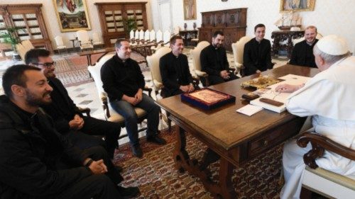  Francis meets the deacons of the Diocese of Rome  ING-018
