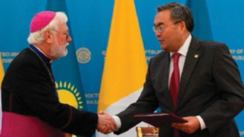 Agreement signed between the Holy See and the Republic of Kazakhstan ING-037 Agreement signed between the Holy See and the Republic of Kazakhstan ING-037