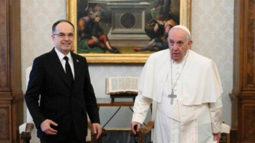 With the President of the Republic of Albania ING-049 With the President of the Republic of Albania ING-049