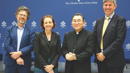 Members of the leadership team of Caritas Internationalis, elected during the organization's general ...
