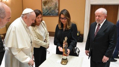 Pope receives Brazil’s President Mr Lula da Silva ING-025 Pope receives Brazil’s President Mr Lula da Silva ING-025