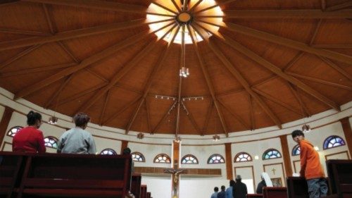Worshippers attend a Sunday mass at Saints Peter and Paul Cathedral, a Roman Catholic church, in ... Worshippers attend a Sunday mass at Saints Peter and Paul Cathedral, a Roman Catholic church, in ...