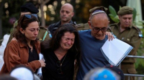 Israelis mourn Ili Bar Sade, a soldier who was killed in an attack by Hamas militants, at his ... Israelis mourn Ili Bar Sade, a soldier who was killed in an attack by Hamas militants, at his ...