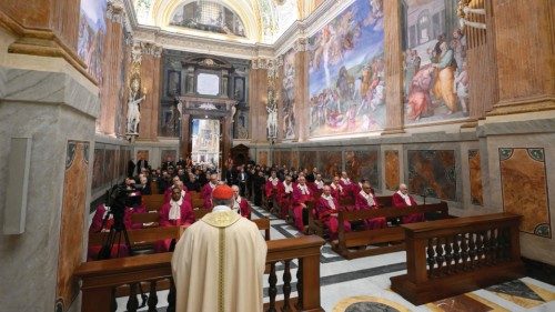 Holy Mass in the Pauline Chapel with Secretary of State Cardinal Pietro Parolin ING-004 Holy Mass in the Pauline Chapel with Secretary of State Cardinal Pietro Parolin ING-004