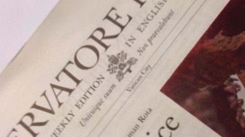 ‘L’Osservatore Romano’ weekly edition to become monthly magazine ING-046 ‘L’Osservatore Romano’ weekly edition to become monthly magazine ING-046