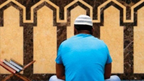 A man prays inside a mosque on the first day of the holy month of Ramadan, in Dubai on March 23, ... A man prays inside a mosque on the first day of the holy month of Ramadan, in Dubai on March 23, ...