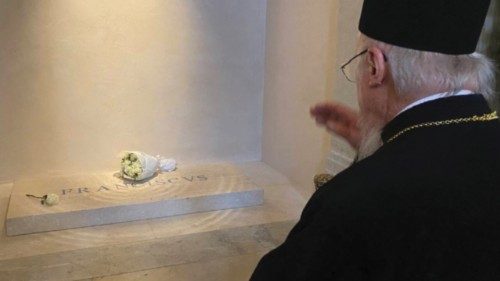 Ecumenical Patriarch Bartholomew Pays Respects at Pope Francis’ Tomb in Rome ING-006 Ecumenical Patriarch Bartholomew Pays Respects at Pope Francis’ Tomb in Rome ING-006