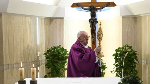 SS. Francesco - Santa Messa Domus Sanctae Marthae  07-04-2020