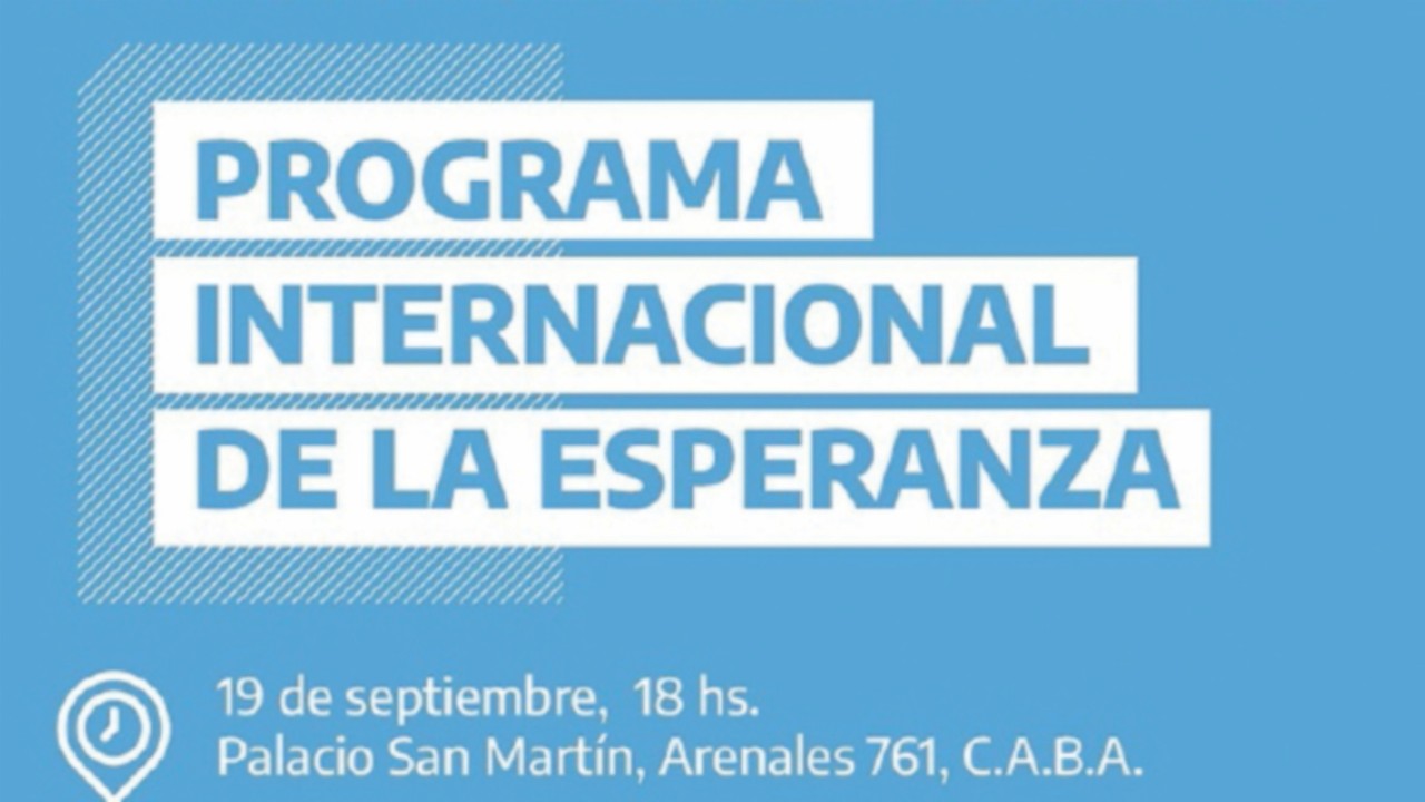  Presentación del programa internacional  de la esperanza  SPA-037