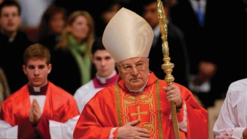  Décès du secrétaire d’Etat émérite  le cardinal italien Angelo Sodano  FRA-022