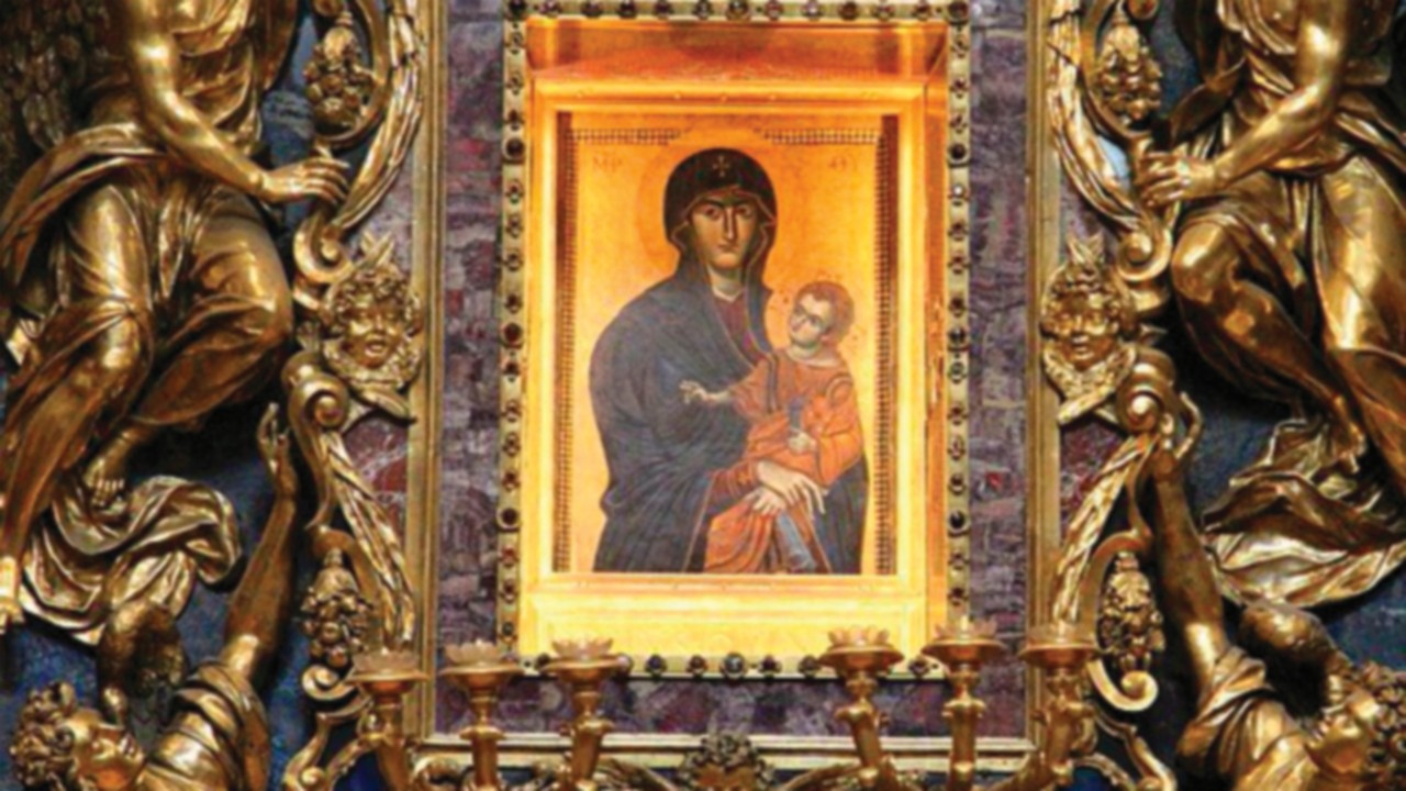  Le Pape offrira la Rose d’or à l’icône Salus Populi Romani  FRA-049