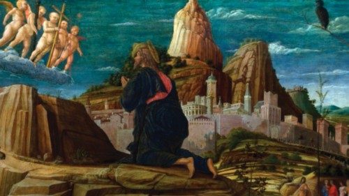 Full title: The Agony in the Garden
Artist: Andrea Mantegna
Date made: about 1458-60
Source: ... Full title: The Agony in the Garden
Artist: Andrea Mantegna
Date made: about 1458-60
Source: ...