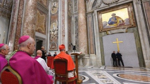 La «Recognitio» de la Porte Sainte de la basilique vaticane FRA-049 La «Recognitio» de la Porte Sainte de la basilique vaticane FRA-049