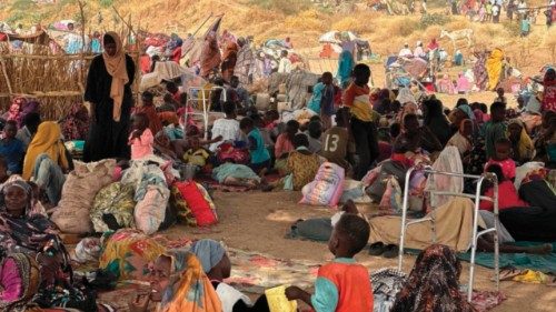 (FILES) People who fled the Zamzam camp for the internally displaced after it fell under RSF ... (FILES) People who fled the Zamzam camp for the internally displaced after it fell under RSF ...
