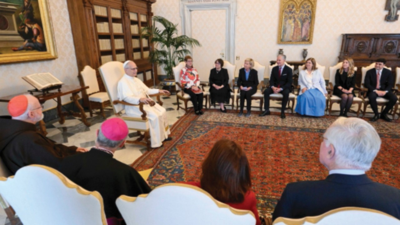  Audience aux membres de la Commission pontificale pour la protection des mineurs  FRA-008