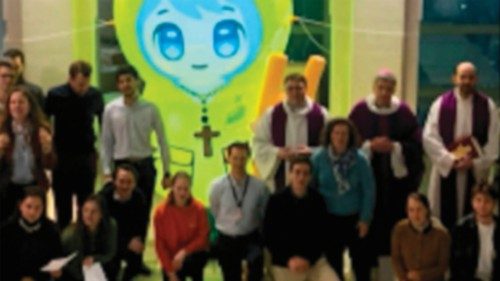 Un mois et demi avant le Jubilé des jeunes: le Pape déclenche le compte à rebours FRA-008 Un mois et demi avant le Jubilé des jeunes: le Pape déclenche le compte à rebours FRA-008