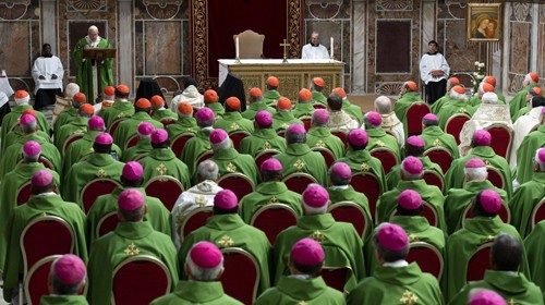 Papa Francesco - Incontro sulla protezione dei minori nella Chiesa - Messa Sala ...