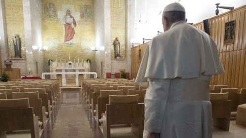 SS. Francesco - Casa Divin Maestro in Ariccia:Inizio degli Esercizi Spirituali  10-03-2019