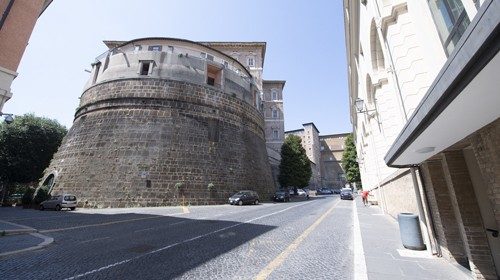 Città del Vaticano : Torrione Niccolò V 10-08-2019 Città del Vaticano : Torrione Niccolò V 10-08-2019