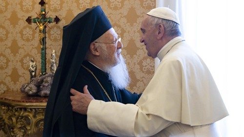 SS. Francesco - Sua Santità Bartolomeo I , Patriarca Ecumenico di Costantinopoli , e Seguito ... SS. Francesco - Sua Santità Bartolomeo I , Patriarca Ecumenico di Costantinopoli , e Seguito ...