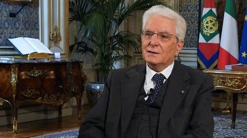 Il presidente italiano Sergio Mattarella (Reuters)