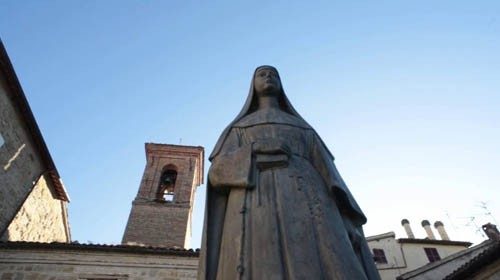 Il convento delle clarisse di Camerino prima del terremoto del 2016