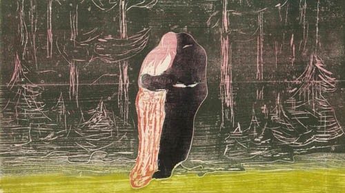 Edvard Munch, «Verso la foresta II» (Museo Munch, Oslo, 1915) Edvard Munch, «Verso la foresta II» (Museo Munch, Oslo, 1915)