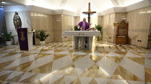 SS. Francesco - Messa Domus Sanctae Marthae 03-04-2020 SS. Francesco - Messa Domus Sanctae Marthae 03-04-2020