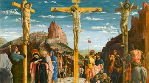 Andrea Mantegna, «Crocefissione» (1457-1459)