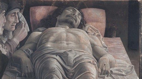 Andrea Mantegna, «Cristo morto» (Pinacoteca di Brera, Milano, 1475-1478)