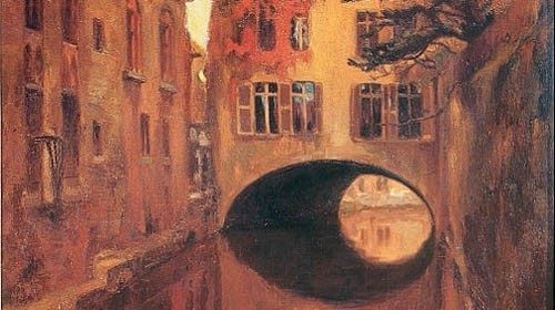 Diego Rivera «La casa sul ponte» (1909) Diego Rivera «La casa sul ponte» (1909)