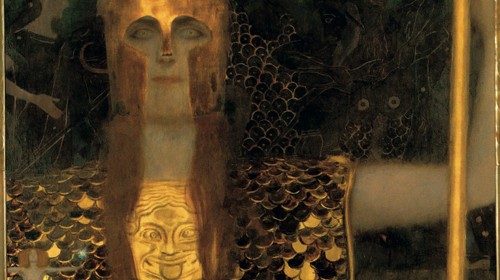 Gustav Klimt, «Pallade Atena» (1898) Gustav Klimt, «Pallade Atena» (1898)