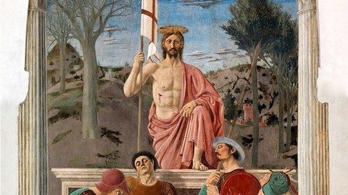 La Risurrezione di Piero della Francesca dopo il restauro del 2018 La Risurrezione di Piero della Francesca dopo il restauro del 2018