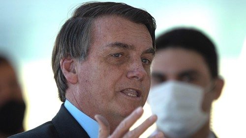 Il presidente brasiliano Jair Bolsonaro (Ansa)