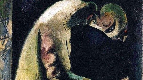 Marc Chagall, «Ebreo in preghiera»