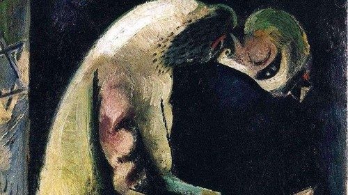 Marc Chagall, «Ebreo in preghiera» Marc Chagall, «Ebreo in preghiera»
