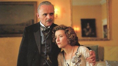 Anthony Hopkins ed Emma Thompson nell’omonimo film tratto dal romanzo «Casa Howard»