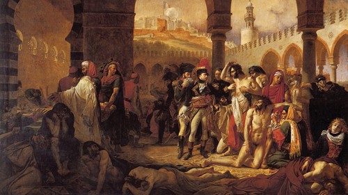 Antoine-Jean Gros, «Napoleone visita gli appestati di Jaffa» (1804)