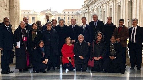 I partecipanti a una conversazione teologica tra Pontificio Consiglio e Alleanza battista mondiale