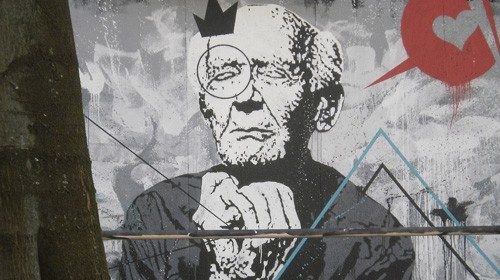 Un murale dedicato a Saramago a Lisbona 